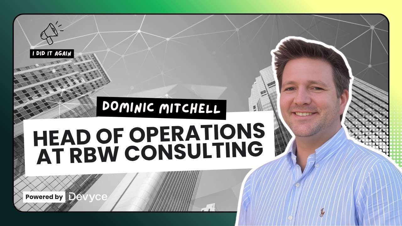 Ops, I Did It Again! | CRM Love Stories, AI & Ops Lessons with Dominic Mitchell
