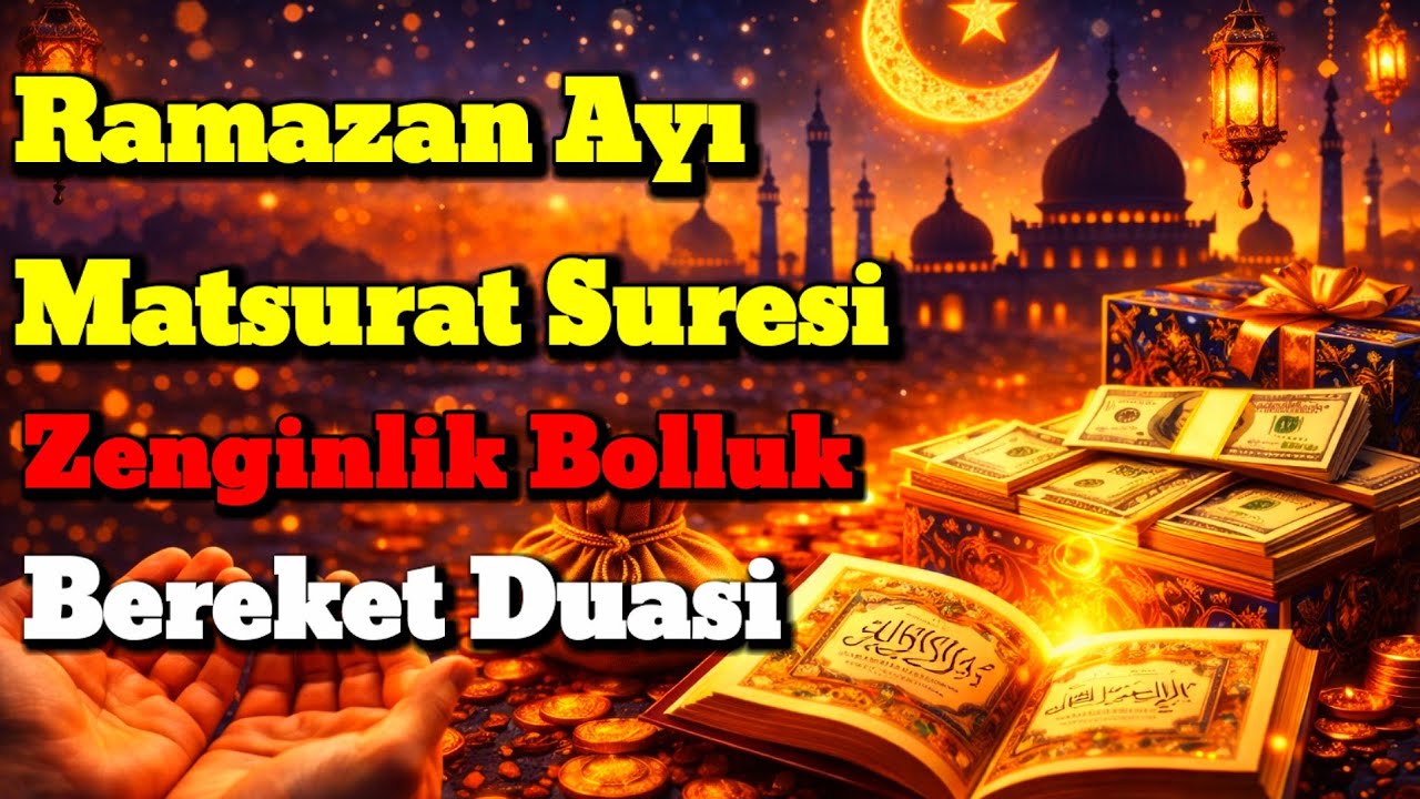 Ramazan Ayında Oku! Matsurat Suresi ile Rızık, Bereket ve Maddi Manevi Zenginlik