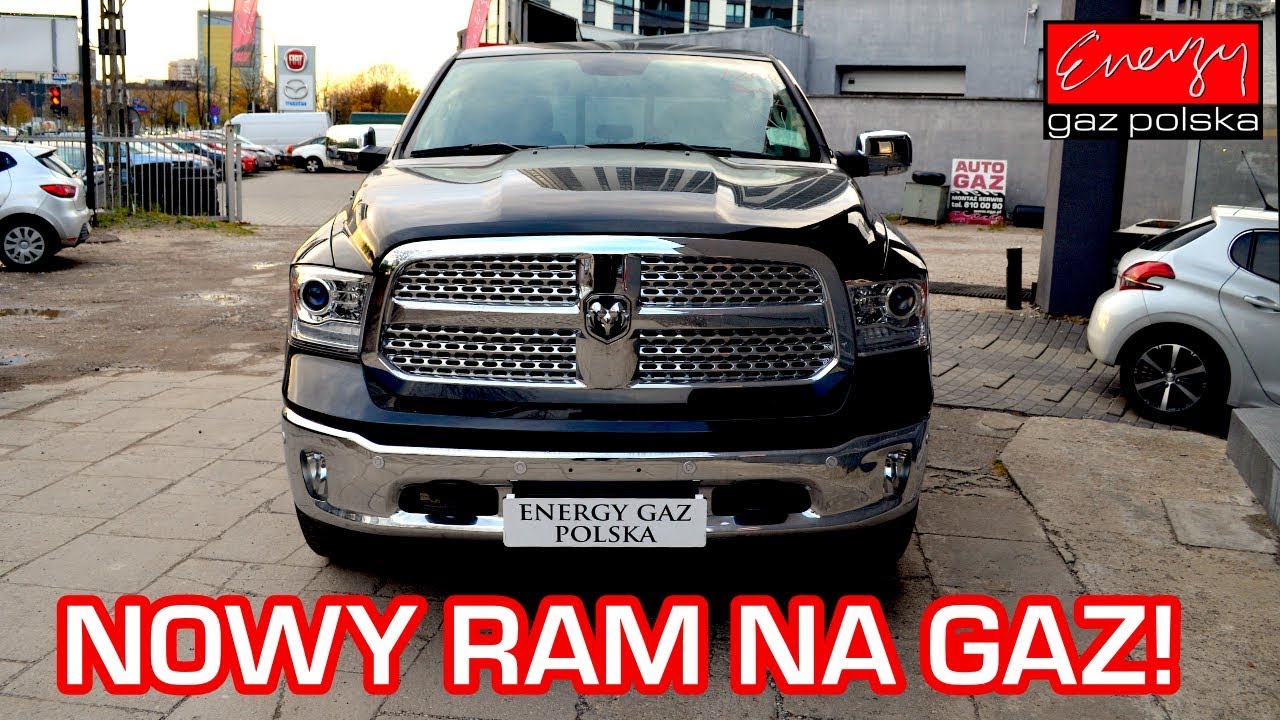 Montaż LPG NOWY DODGE RAM 5.7 HEMI V8 390KM 2017r w Energy Gaz Polska na auto gaz BRC SQ P&D