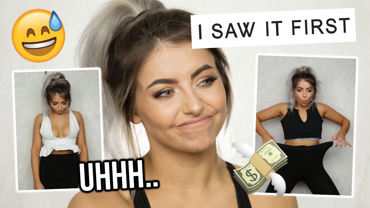 OMG! I SPENT SOME &pound;&pound;&pound; ON I SAW IT FIRST! TRY ON HAUL / TESTING ISAWITFIRST