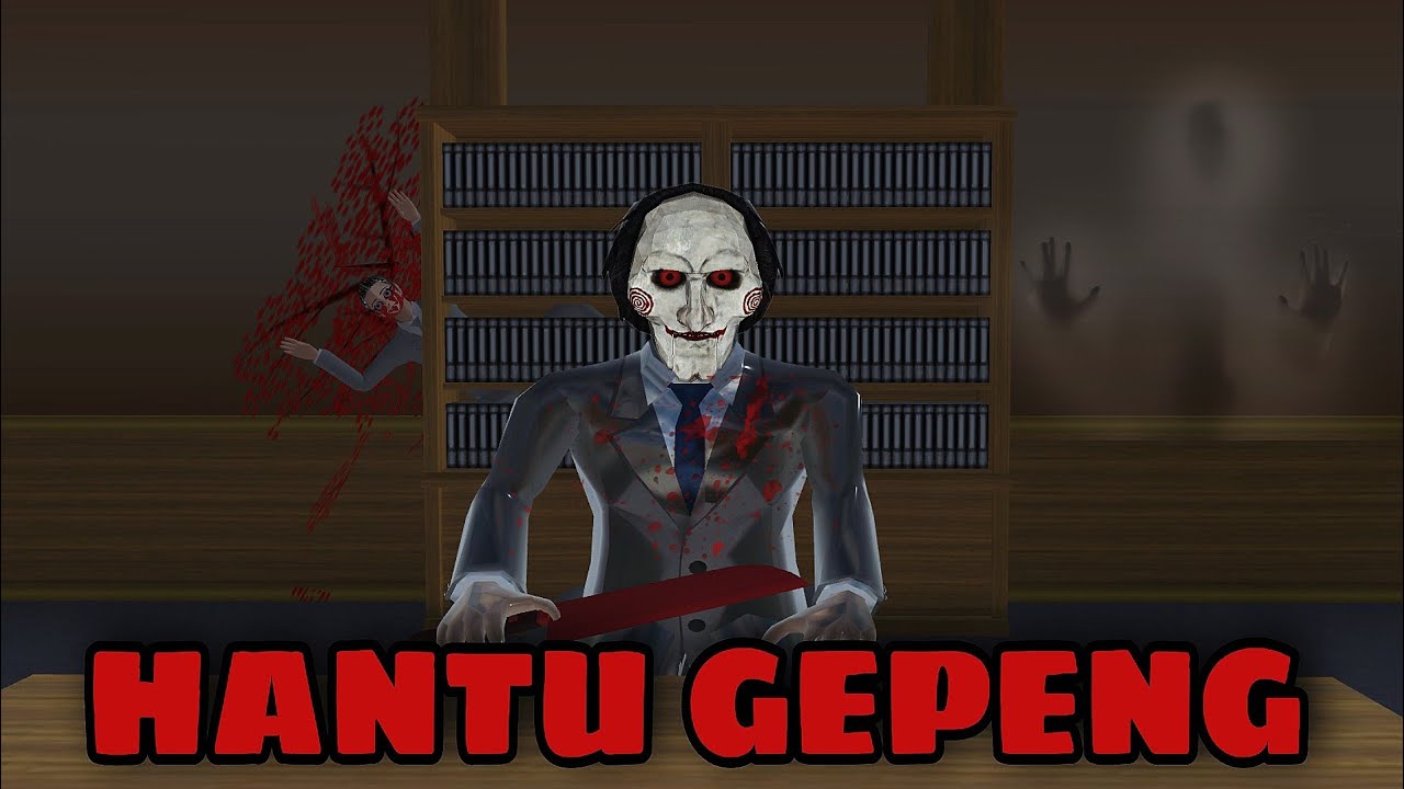 HANTU GEPENG || SAKURA SCHOOL SIMULATOR HORROR MOVIE
