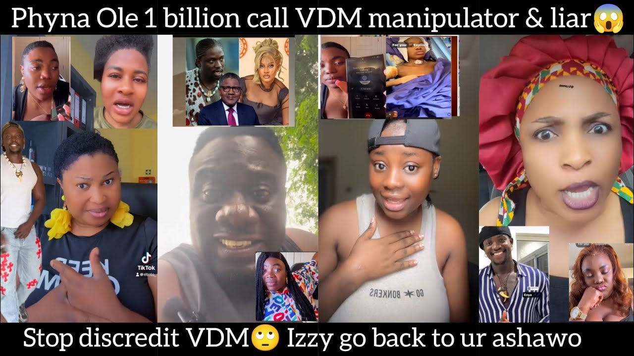 Izzy ogbeide takeover VDM Activist🤣 Phyna Ole 1billion insult Verydarkman🙆 Nigerians🇳🇬 react Dangote
