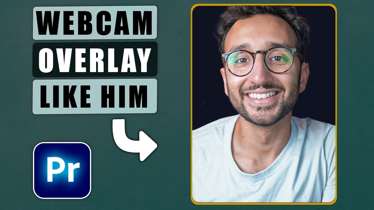 Ali Abdaal Webcam OVERLAY Effect in Premiere Pro