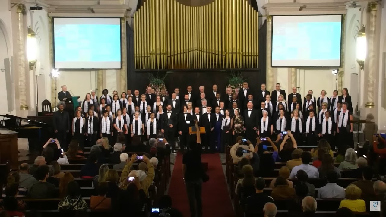 DVD - CONCERTO DE 75 ANOS CORAL EVANGÉLICO DE SP - [SOMENTE HINOS] - CATEDRAL EVANGÉLICA DE SP