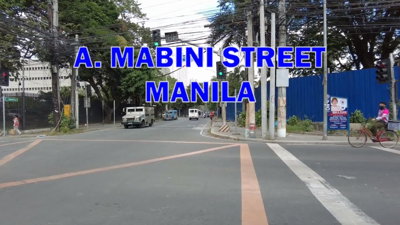A. Mabini Street, Manila / 01  Ocampo Street to Quirino Avenue