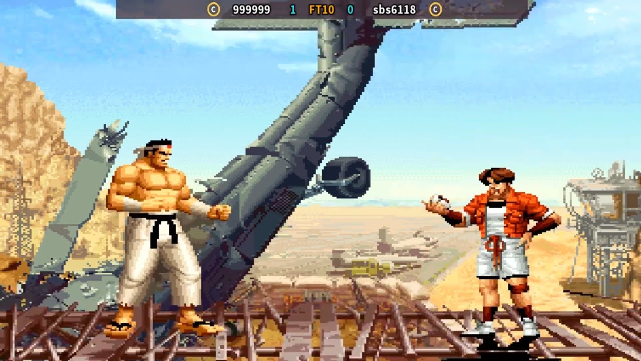 KOF95 The King Of Fighters 95 | Fightcade 拳皇95 999999 (kr) vs sbs6118 (kr) 킹 오브 파이터즈95