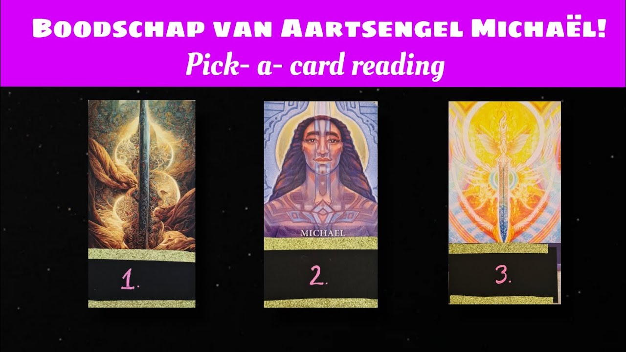 Welke belangrijke boodschap heeft Aartsengel Michaël voor jou?🗡💙✨️