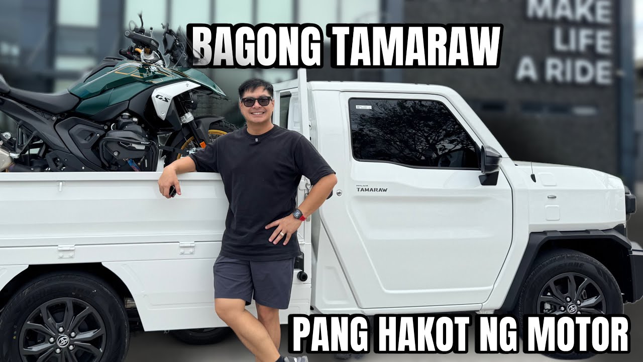 BAGONG TOYOTA TAMARAW HILUX 2025, PANGHAKOT NG MOTOR BMW1300GS