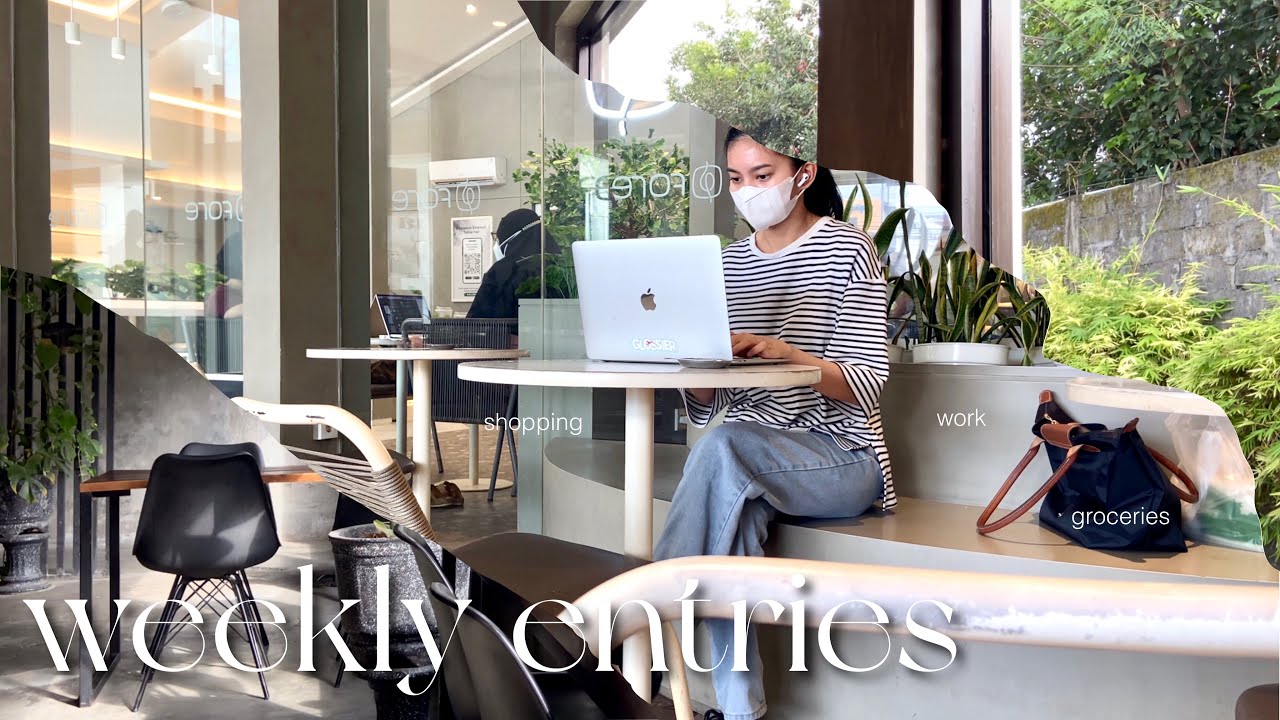 living alone as a uni student, shopping & cafe vlogs | aaulianns weekly entries (cc eng&indo) ♡