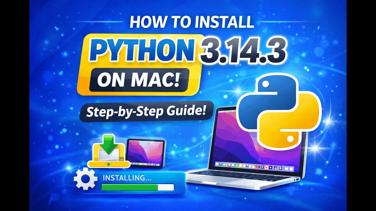 Как установить Python 3.14.3 на Mac (пошаговая инструкция)