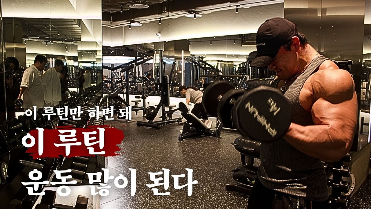 팔 운동 루틴, 이거 운동 많이 된다