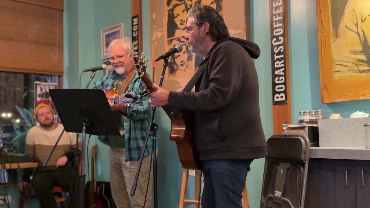 It Makes No Difference (Robbie Robertson cover)--Greg & Mike Z @ Bogart's Coffee OM, Seal Beach CA