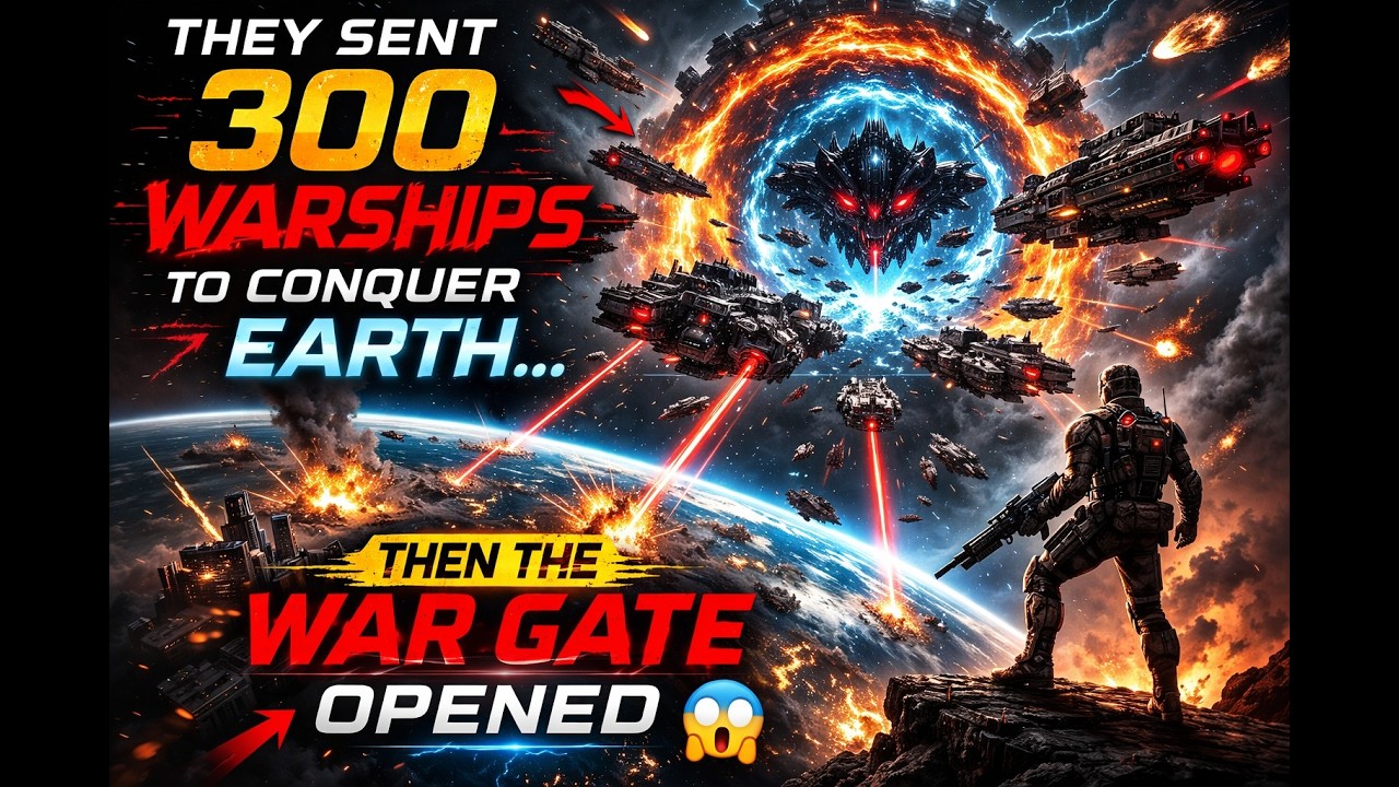 Alines  Sent 300 Warships to Conquer Earth… Then the War Gate Opened 😱| Best HFY  | HFY SCI-FI Story