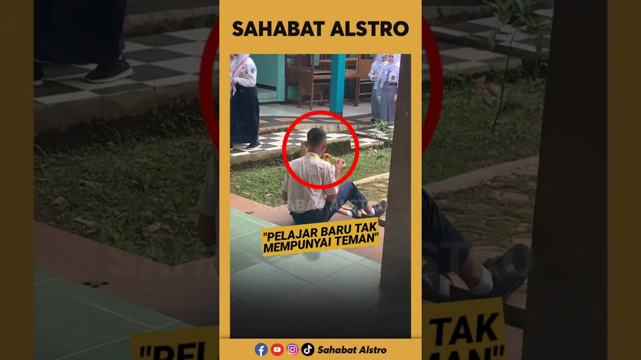 KASIHAN LIHAT SEORANG PELAJAR BARU Tak Punya Teman, Para Pelajar Ini Pun Langsung Temenin