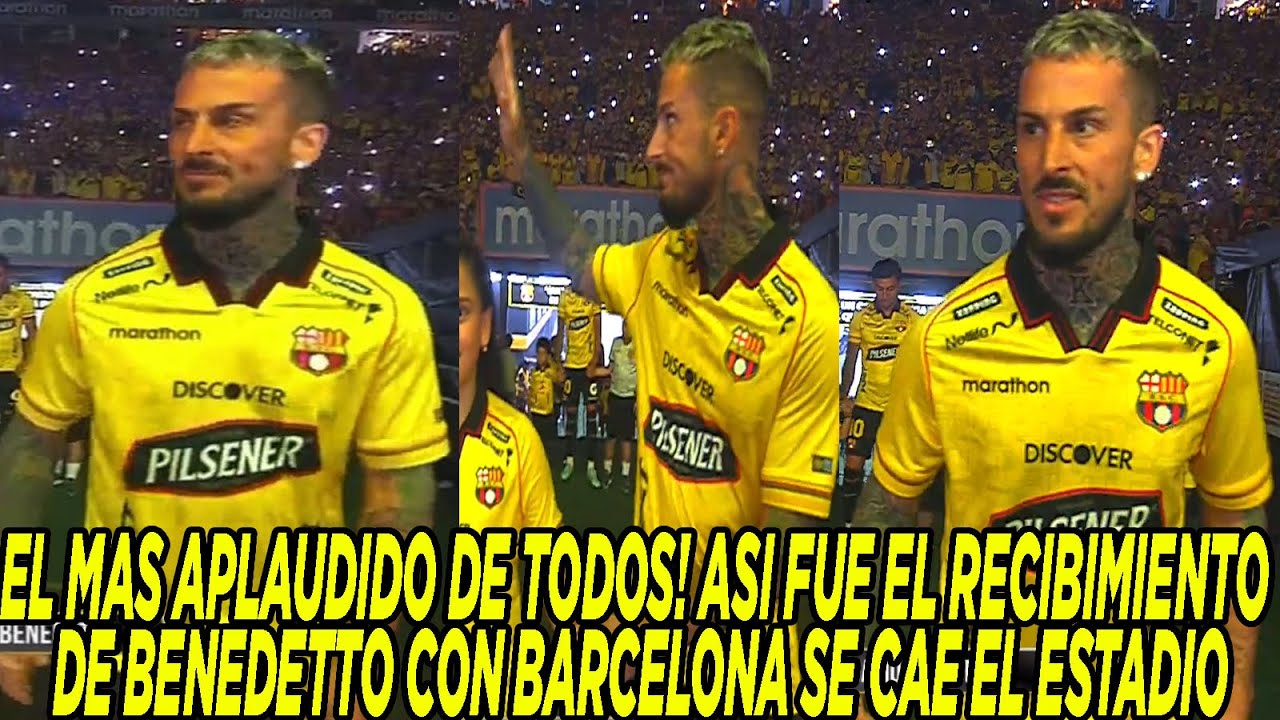 EL MAS APLAUDIDO DE TODOS! ASI FUE EL RECIBIMIENTO DE BENEDETTO CON BARCELONA SE CAE EL ESTADIO
