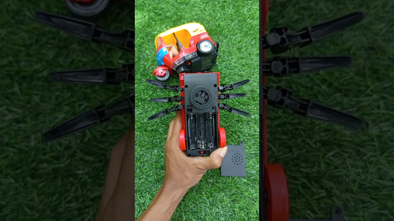 Unboxing and Testing Toys, Choo Choo Charles and Bajaj Tricycle, No Talking With Natural Sound Water
