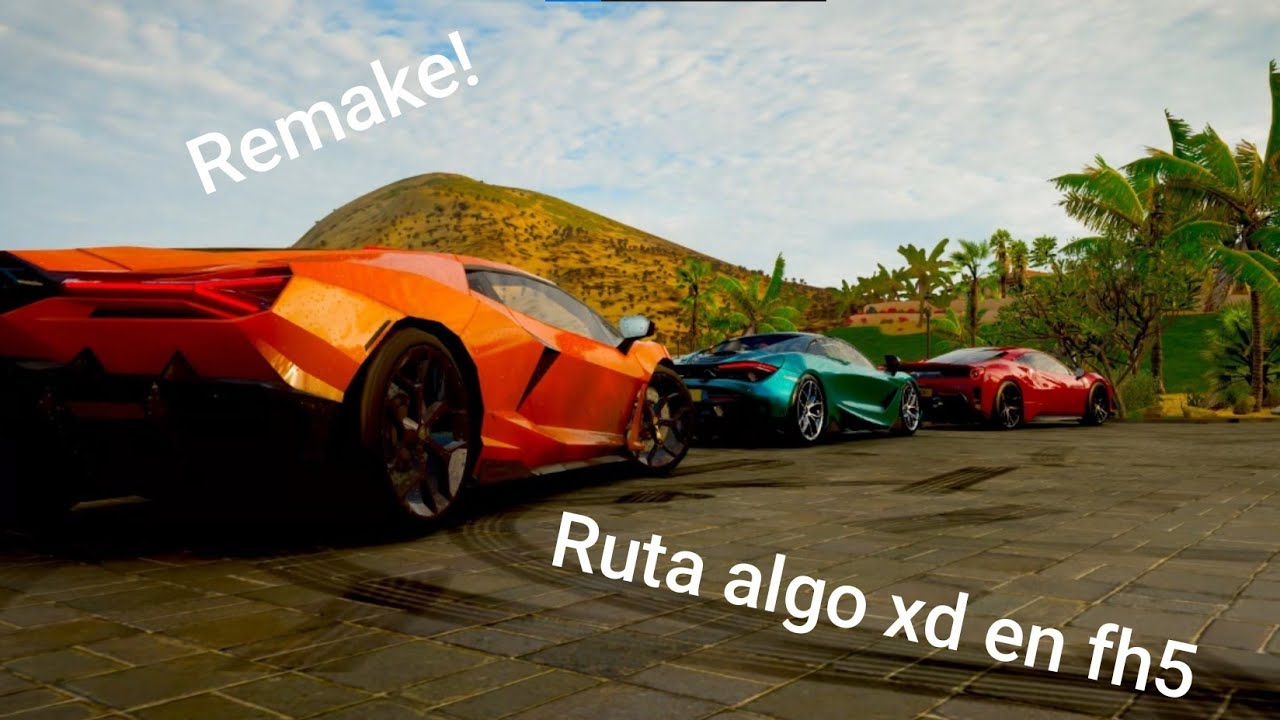 Ruta algo XD al mapa de Forza Horizon 5