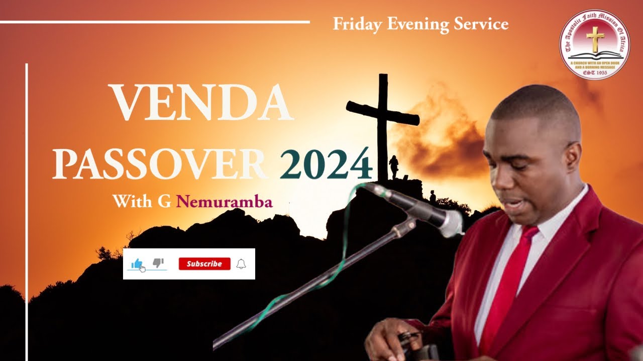 2024 PASSOVER FRIDAY EVENING SERVICE WITH NEMURAMBA G