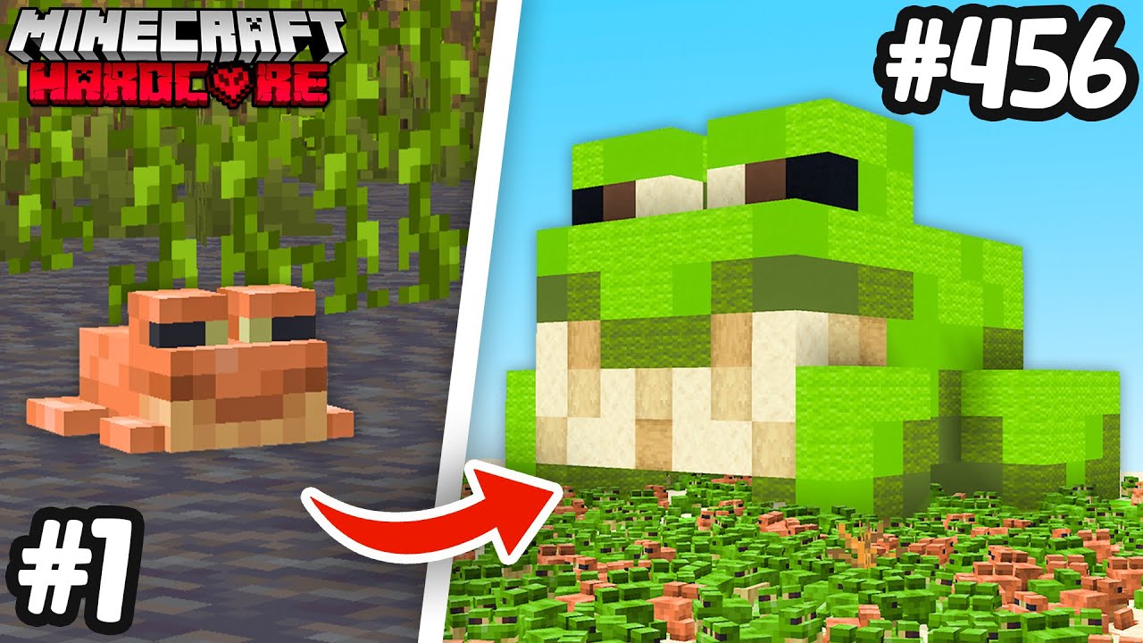 J'ai construit la FERME à GRENOUILLE ULTIME sur Minecraft Hardcore