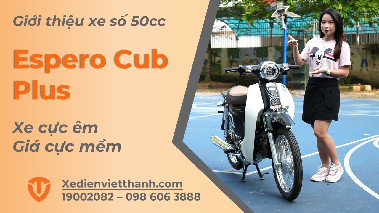Xe Cub 50cc Espero Plus - Huyền thoại xe Cub nhưng nhiều cải tiến cực thích