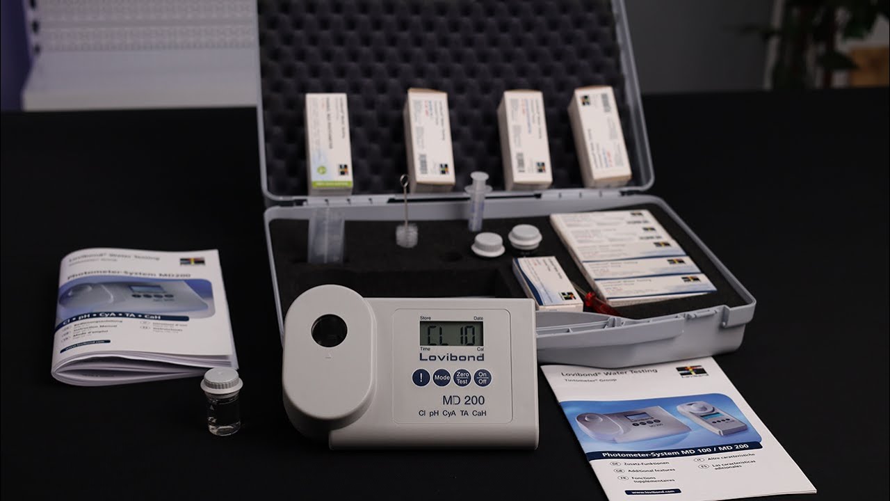 Tester za kontrolu vode u bazenu - LoviBond MD200 - AQUAPLAN