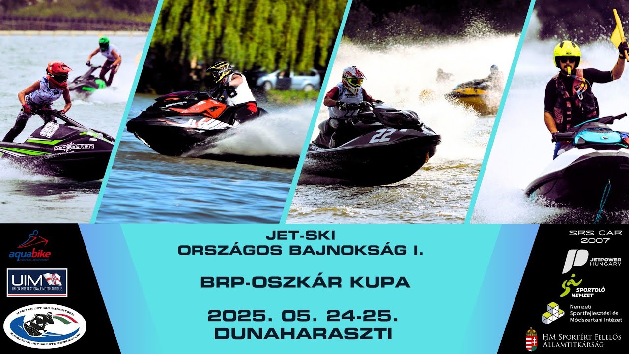 Magyar Jet-Ski Szövetség | I. Országos Bajnokság 2025 - Dunaharaszti 2. Nap