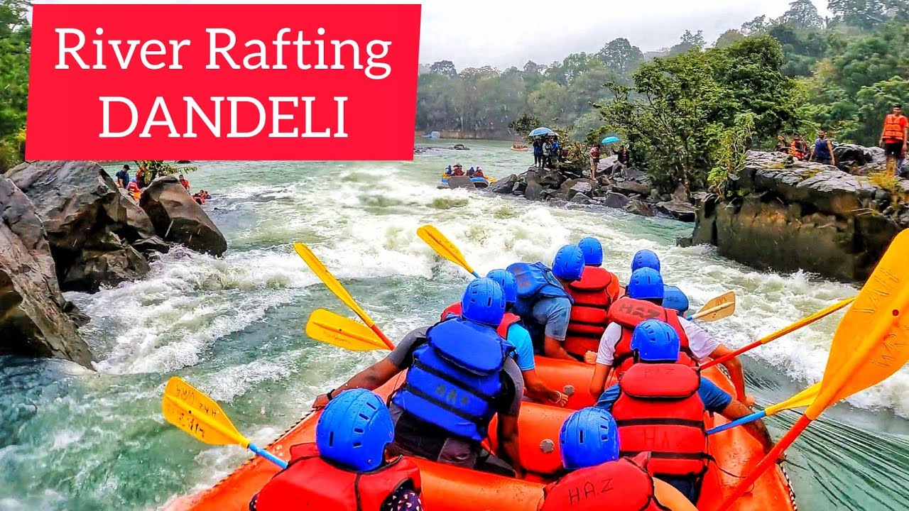 Amazing experience at DANDELI River Rafting in Kali River | Water sports INDIA