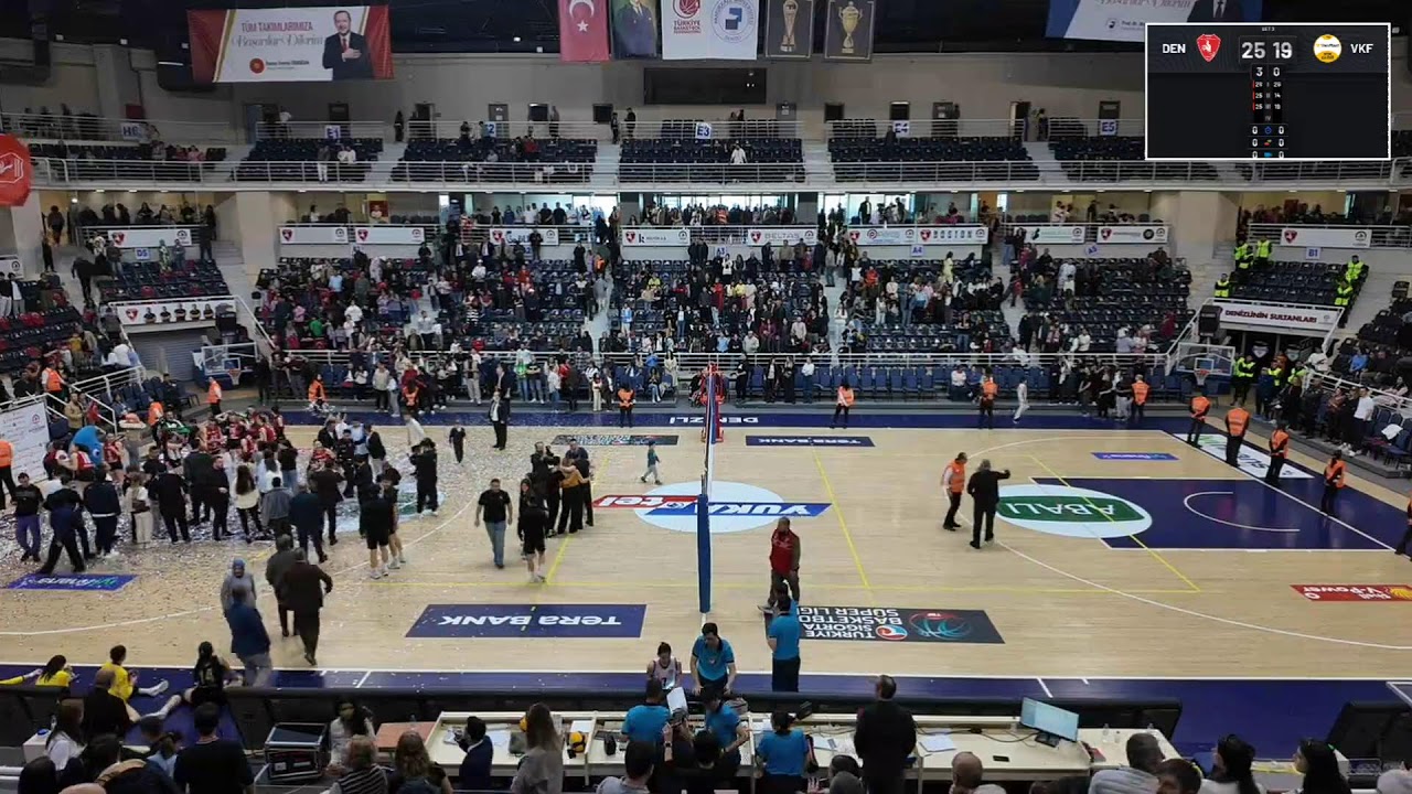 DENİZLİ BBSK - VAKIFBANK SK VOLEYBOL MAÇI CANLI