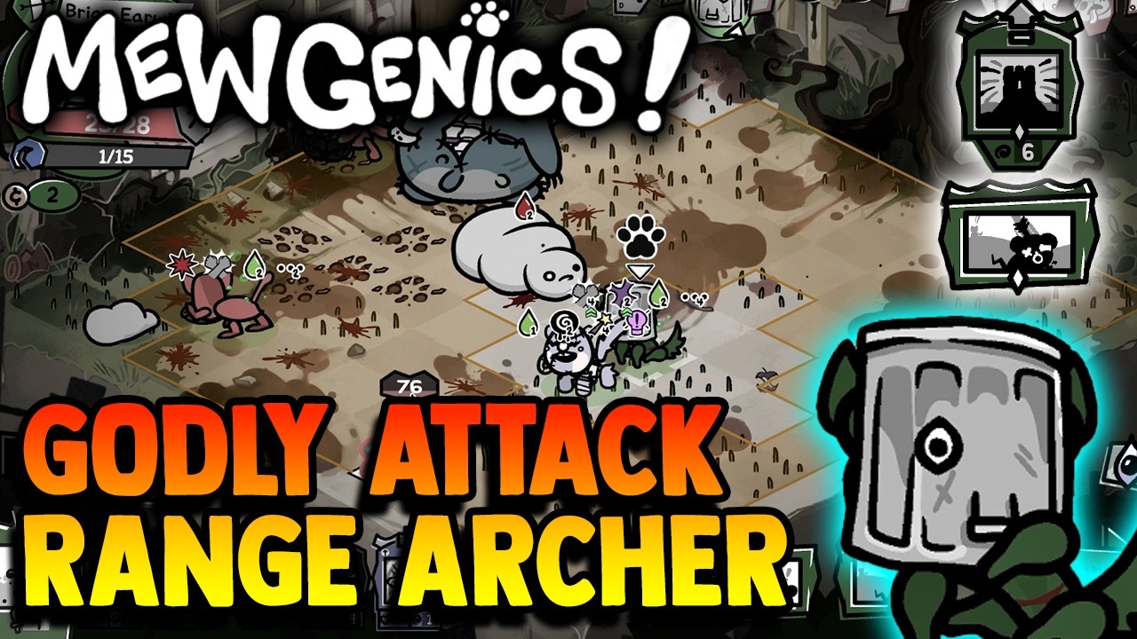 We Have Achieved PEAK ARCHER NONSENSE | Mewgenics