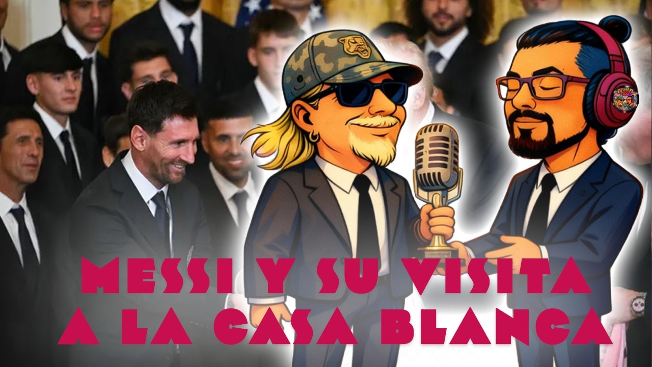 Dejen El Faso ⚽️🇦🇷 Messi y su visita a la Casa Blanca
