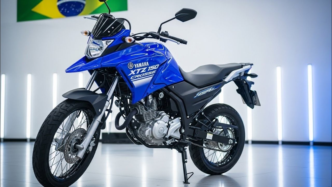 🏍️ Yamaha XTZ 150 Crosser 2026 CHEGOU! Design Novo, Painel Digital e Potência Incrível! 🚀