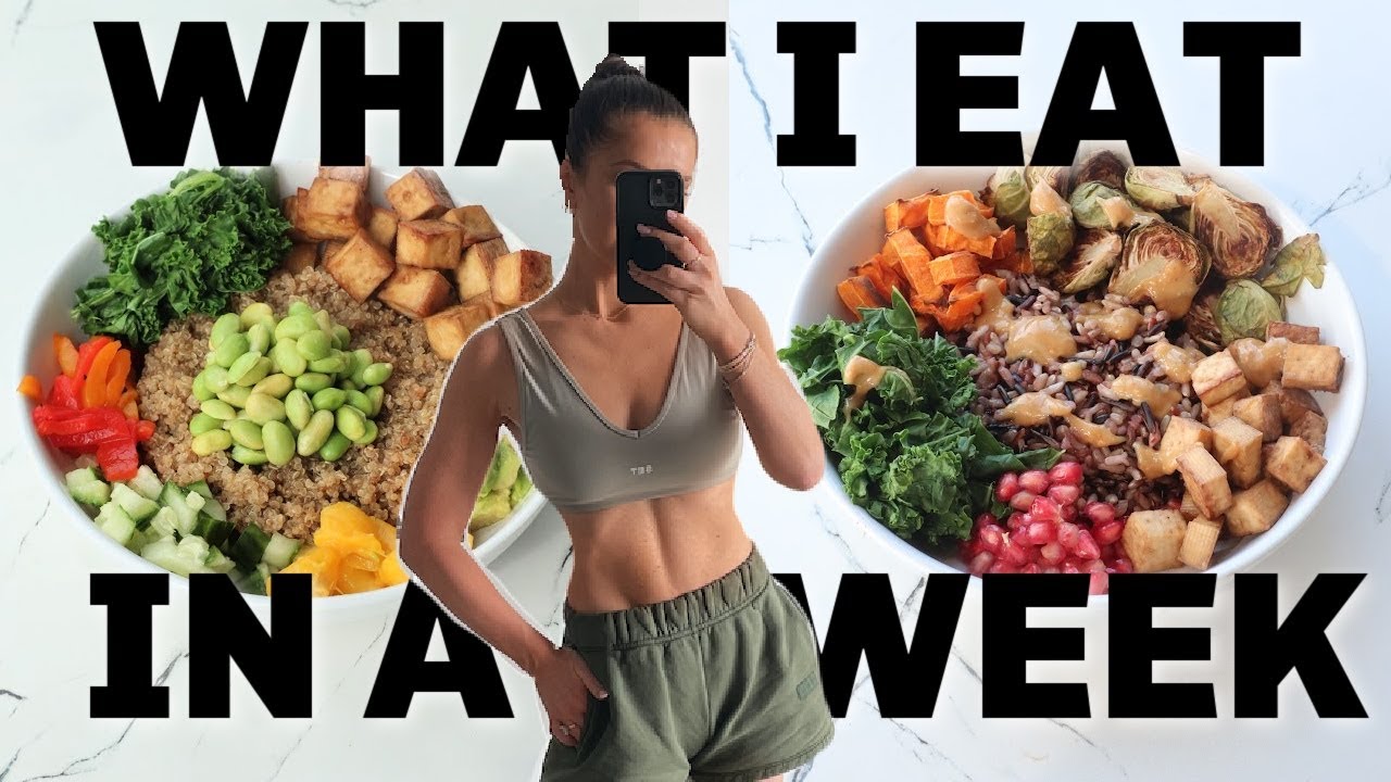 What I Eat in a WEEK for Dinner | Plant-Based Vegan Diet