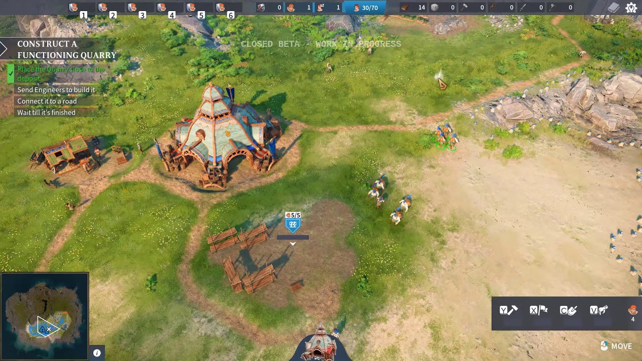 The Settlers Closed Beta Tutorial 2&3 - Die Siedler 2022