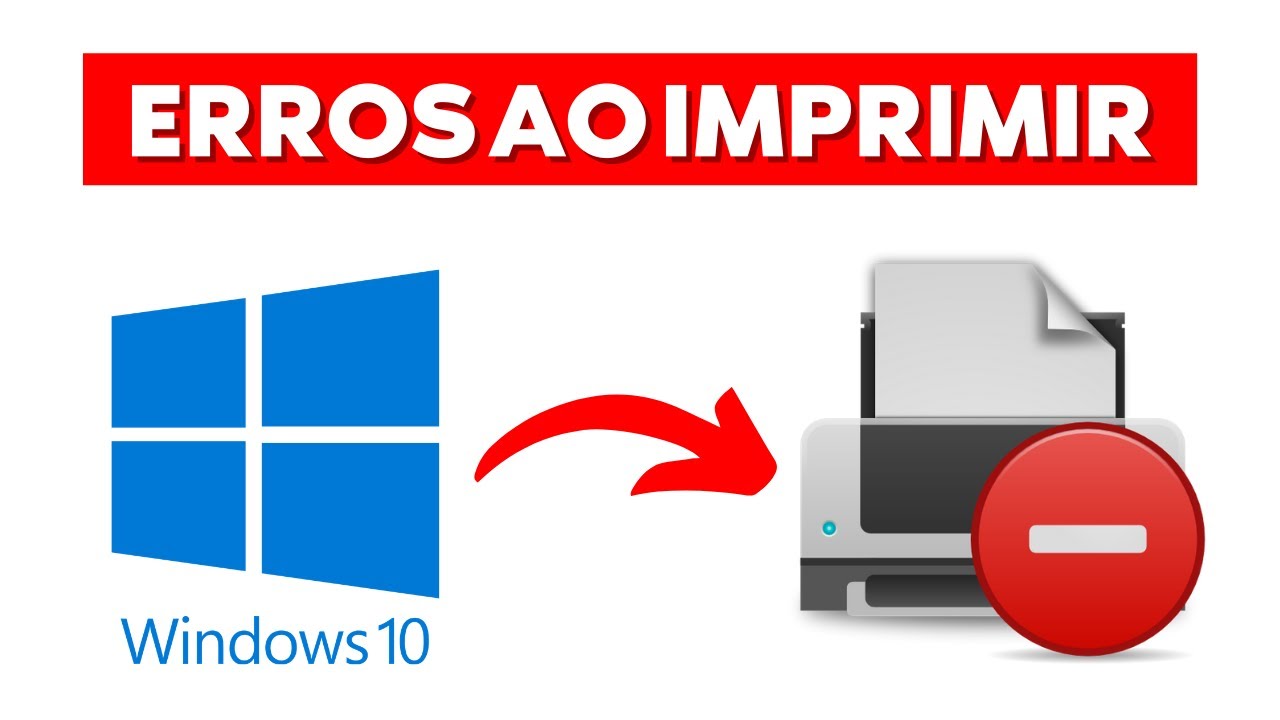 ERRO AO IMPRIMIR no WINDOWS 10 - Como Resolver