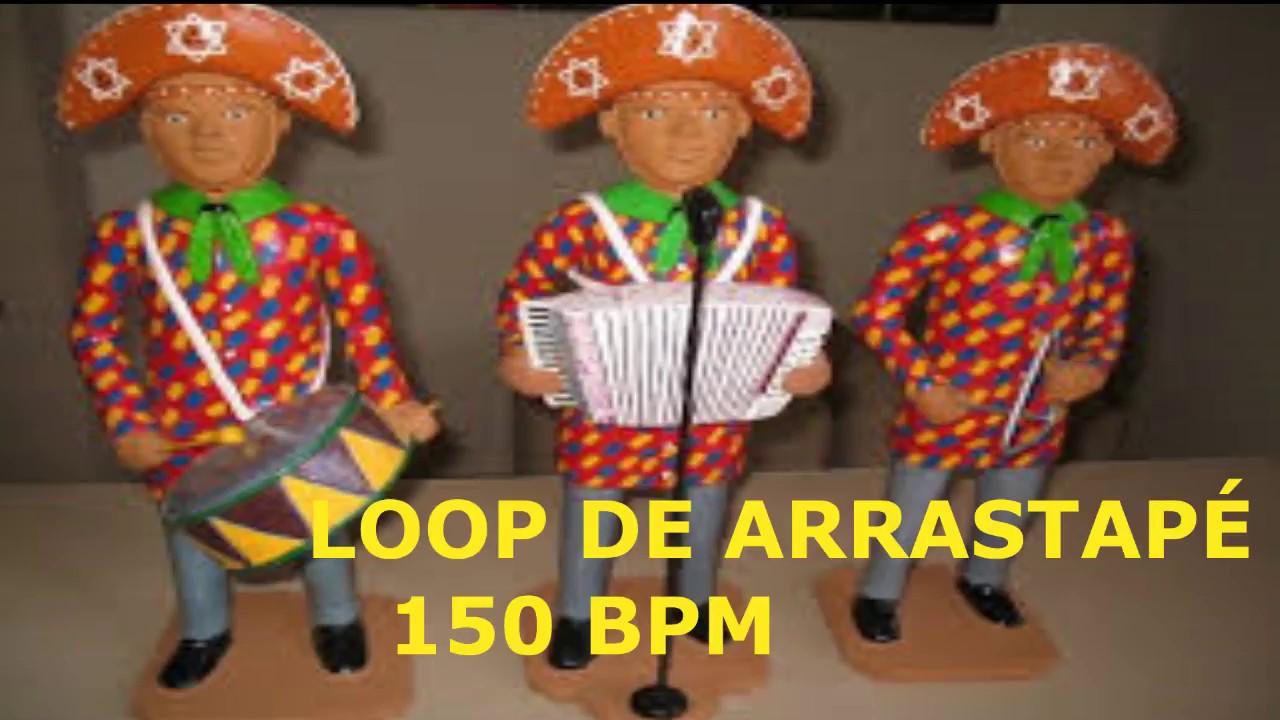 lOOP ARRASTAPÉ 150 BPM --pé de serra-- Ritmos do Nordeste