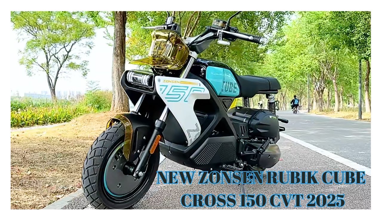 Close-Up Details | New Zonsen Rubik's Cube Cross 150 CVT 2025