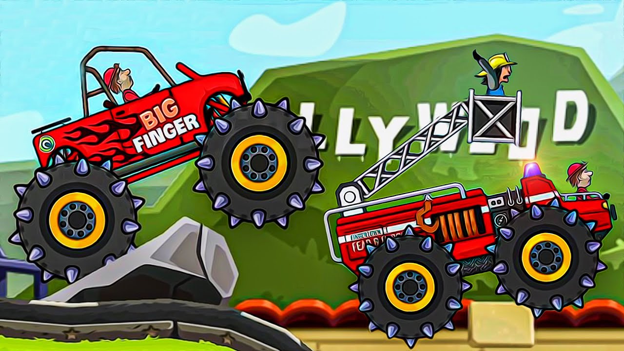 New Hill Climb Racing - Offroad Monster Truck Driving 3D - Best Android GamePlay #5
