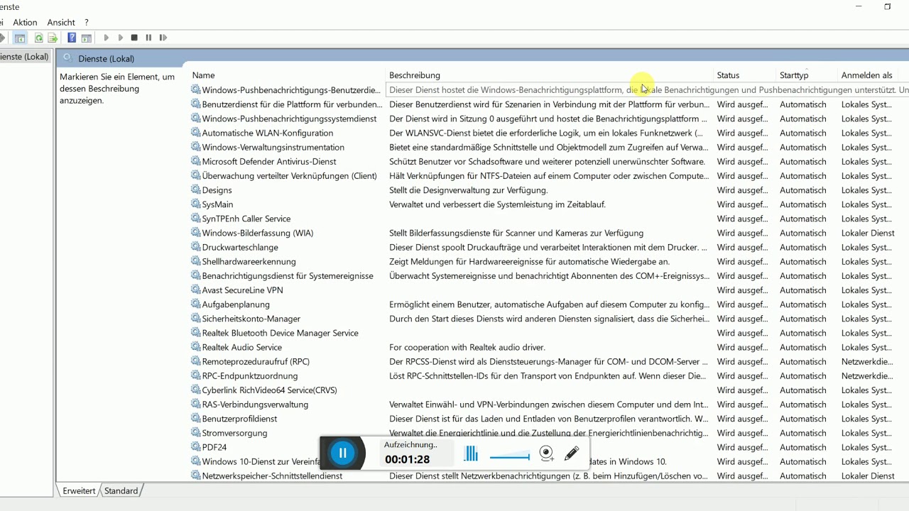 Windows' n&uuml;tzlichste tools 11 - Hilfsprogramme im Hintergrund finden und ausschalten