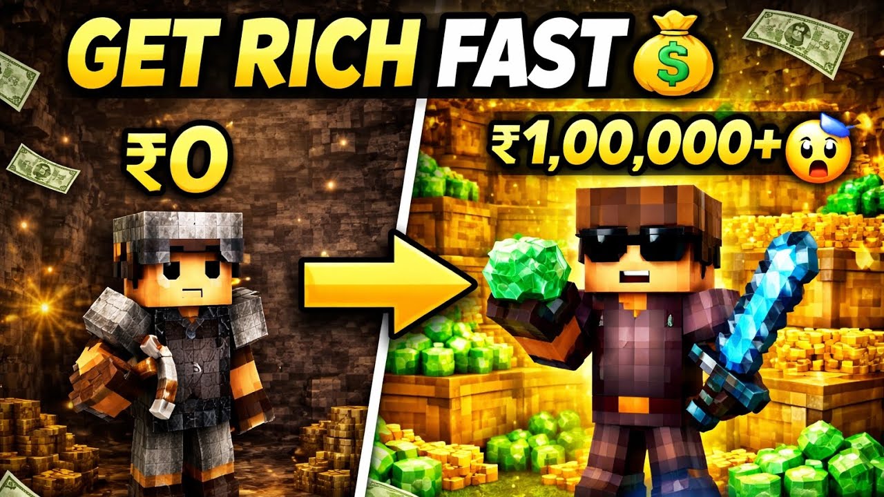 &ldquo;Fastest Way to Earn Money in Mega SMP 💸😎