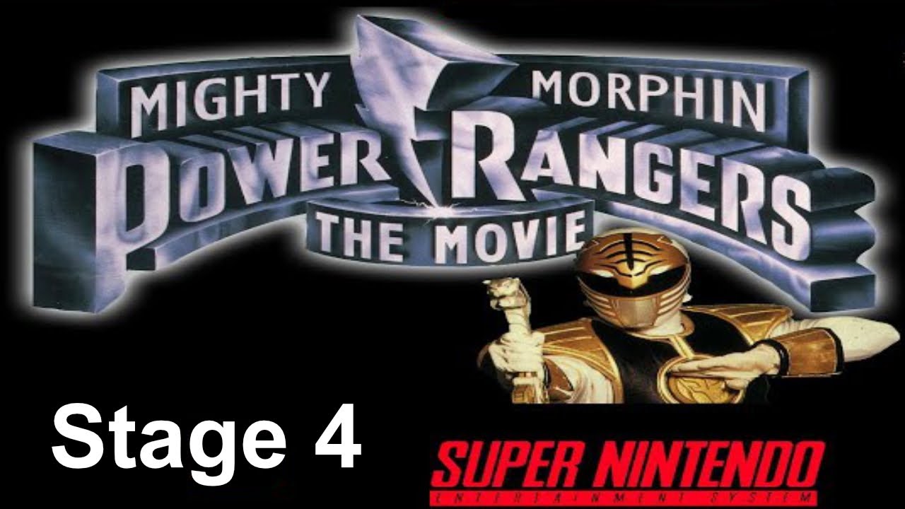 Mighty Morphin Power Rangers: The Movie SNES Game - Stage 4