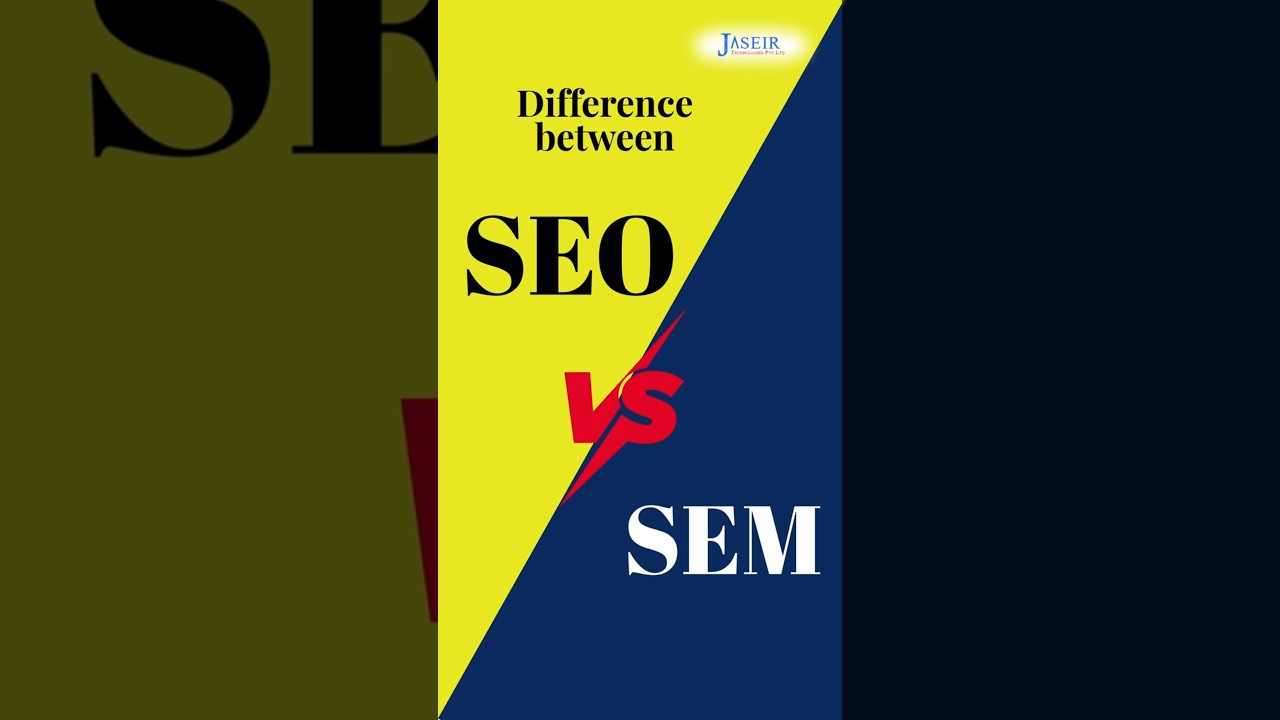 SEO vs SEM: What&rsquo;s the Difference? (Explained in 58 Seconds)