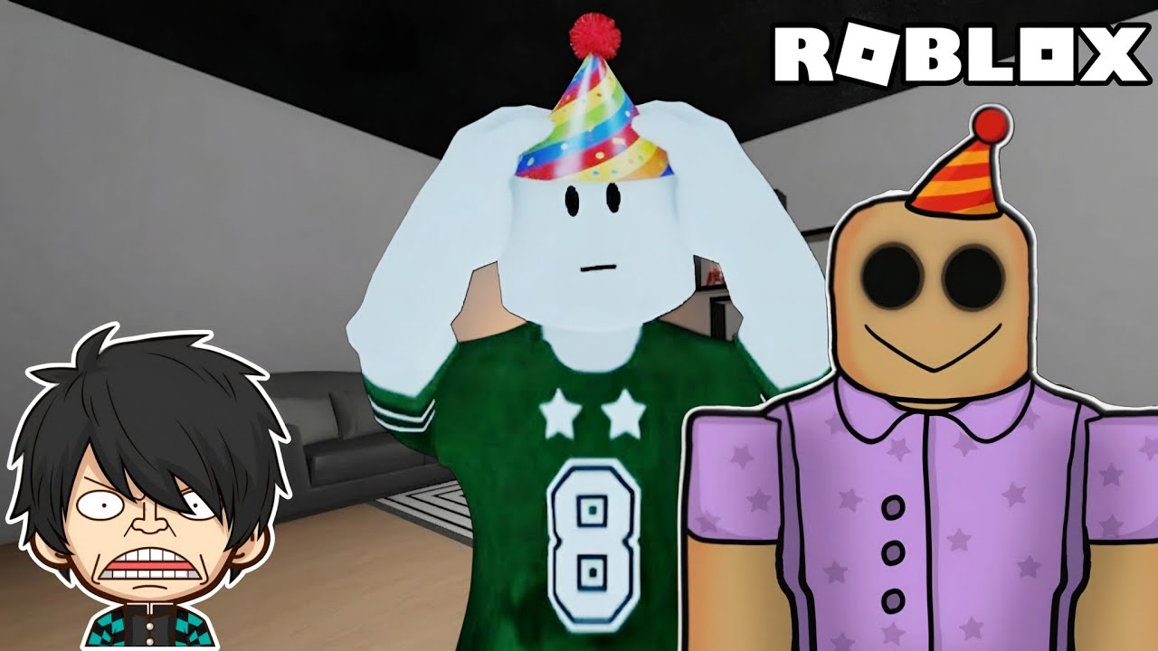 GRANDPA RUINED THE BIRTHDAY PARTY🎂🎉🎉 - ROBLOX The Birthday Sleepover Incident | Filipino Gameplay