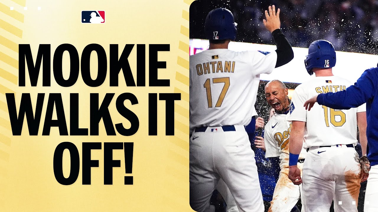 FULL INNING: Mookie Betts and the Dodgers come back in the 10th to walk it off!
