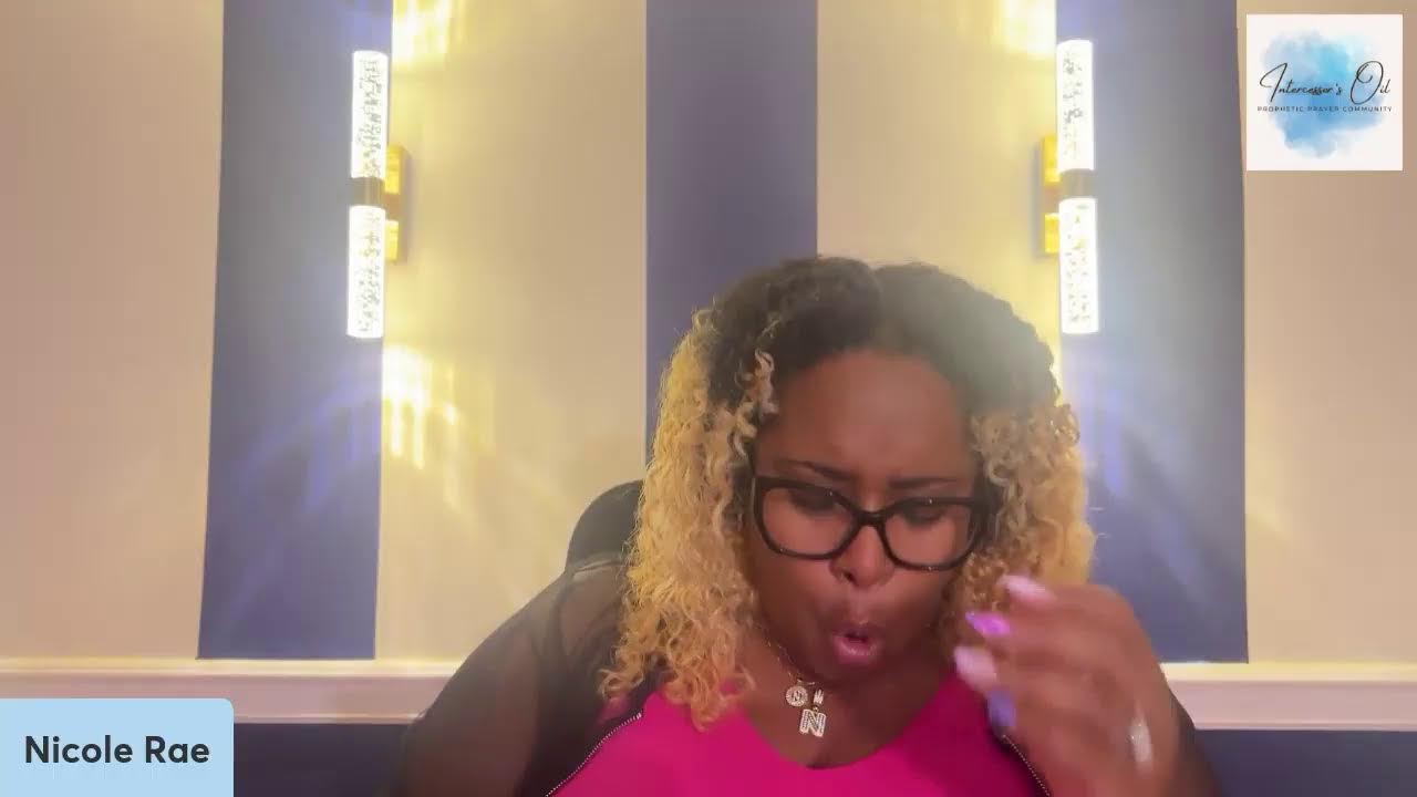 Intercessor's Oil Prophetic Prayer Community - REPLAY