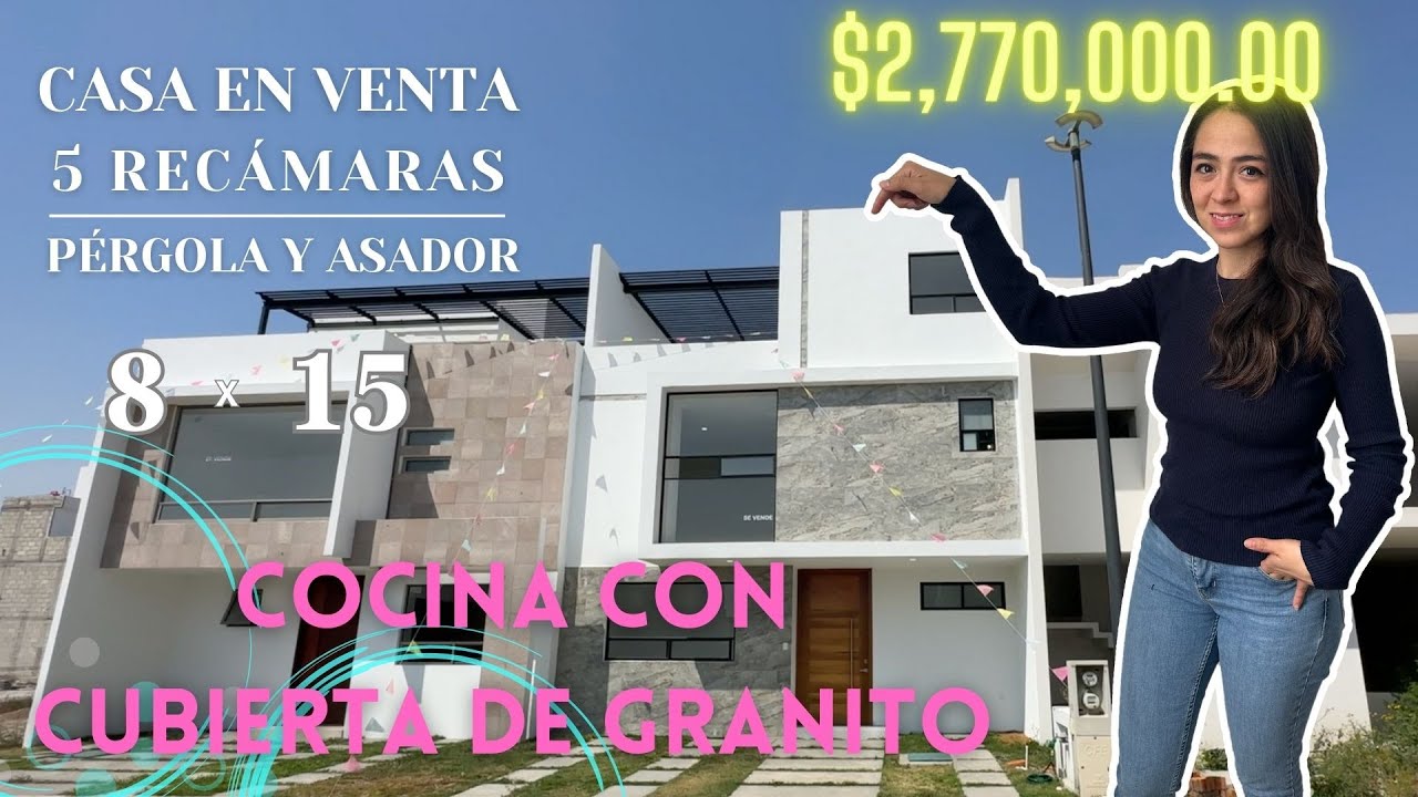 VENDIDA!! Casa en venta e Pachuca, Hidalgo / Explanada Sur Residencial, BUEN FIN $2,500,000.00