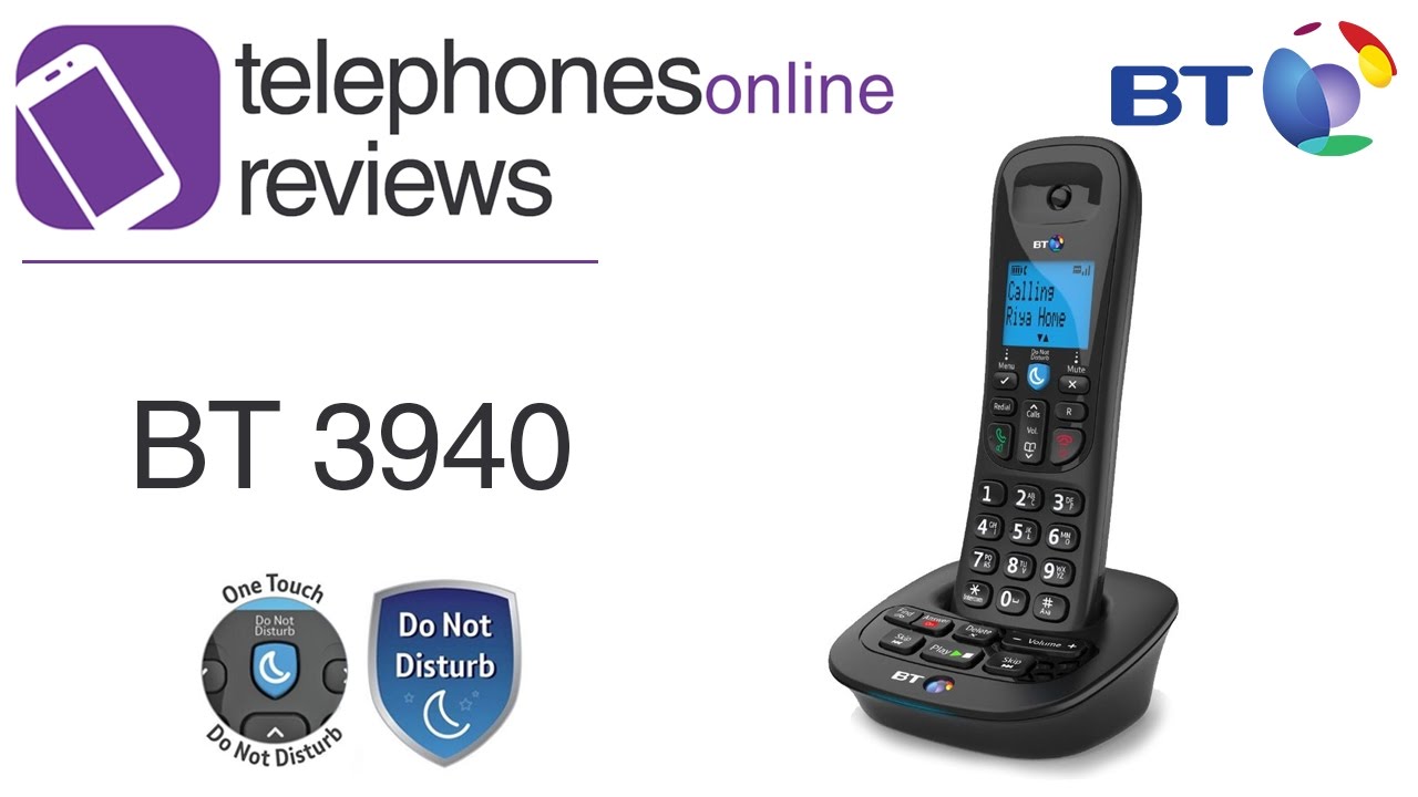 BT 3940 Digital Cordless Phone Review By Telephones Online