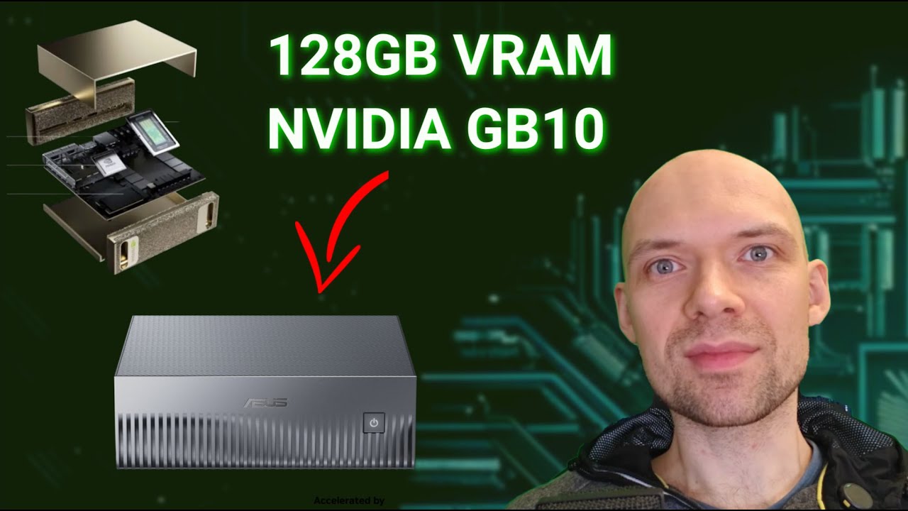 Распаковка и включение ASUS GX10. Компьютер для ИИ от NVIDIA (DGX Spark)