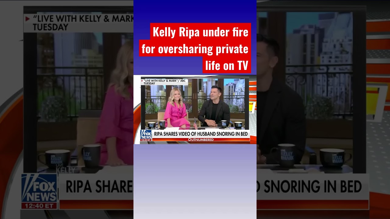 Harris Faulkner roasts Kelly Ripa’s oversharing: My goodness, know your audience! 
