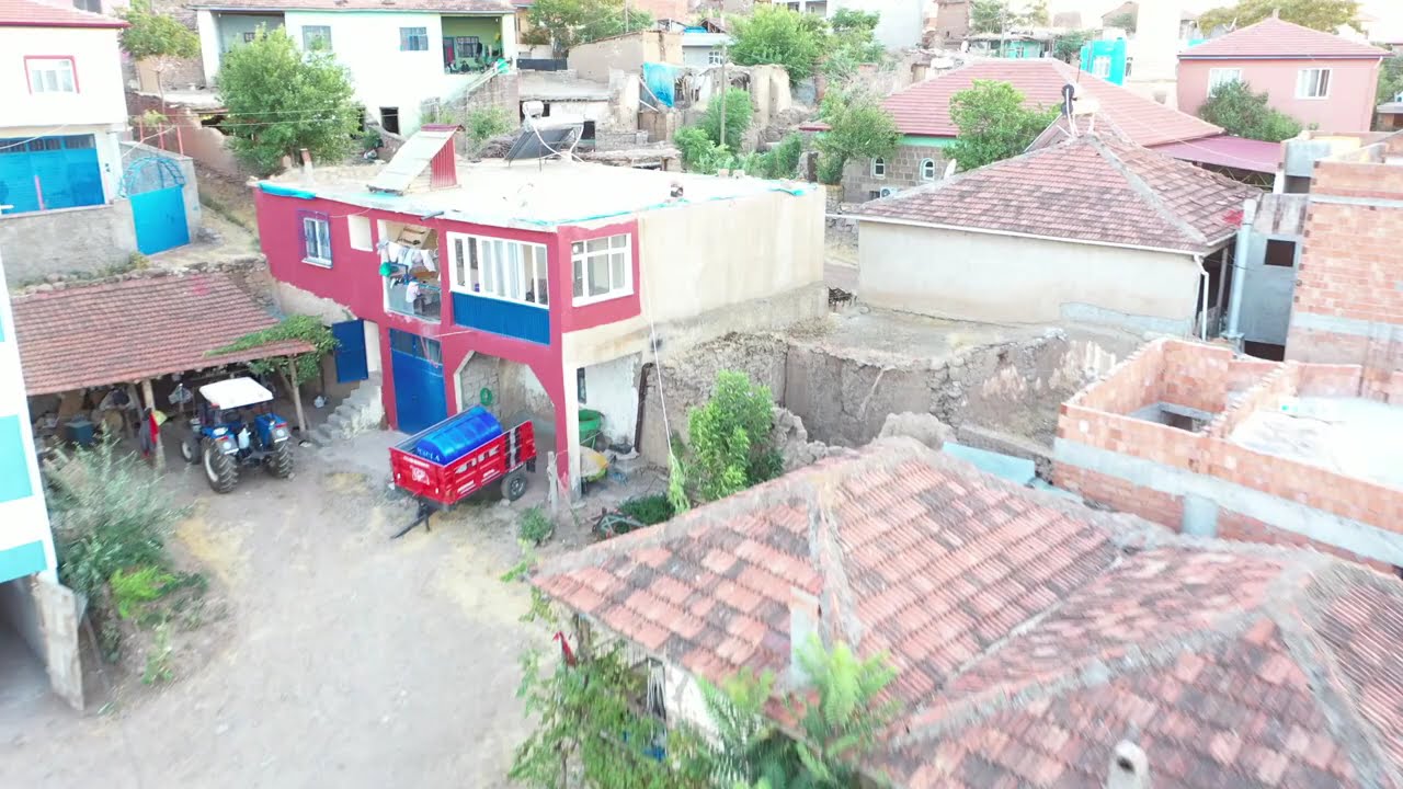 ÇORUM SUNGURLU KUŞÇALI KÖYÜ DRON ÇEKİMİ