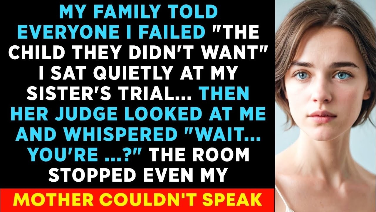 Family Said I Failed Child — Then My Sister’s Judge Looked at Me and Said “You’re the Governor?